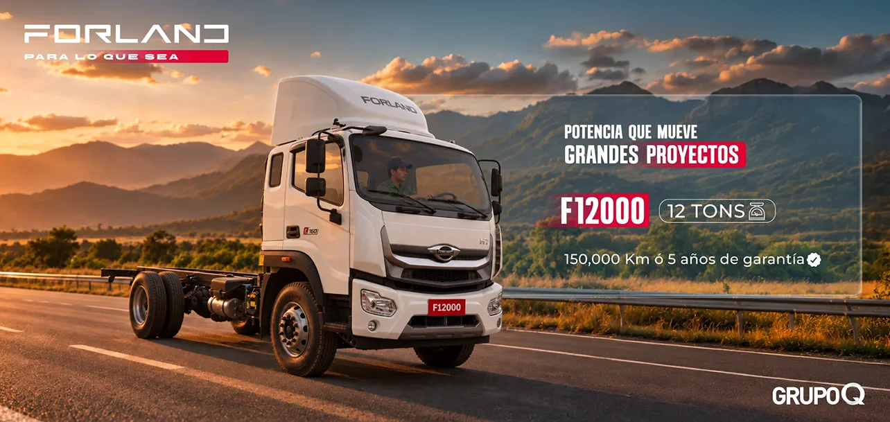 Forland F12000 - 12 TONS - FORLAND PARA LO QUE SEA - GRUPO Q