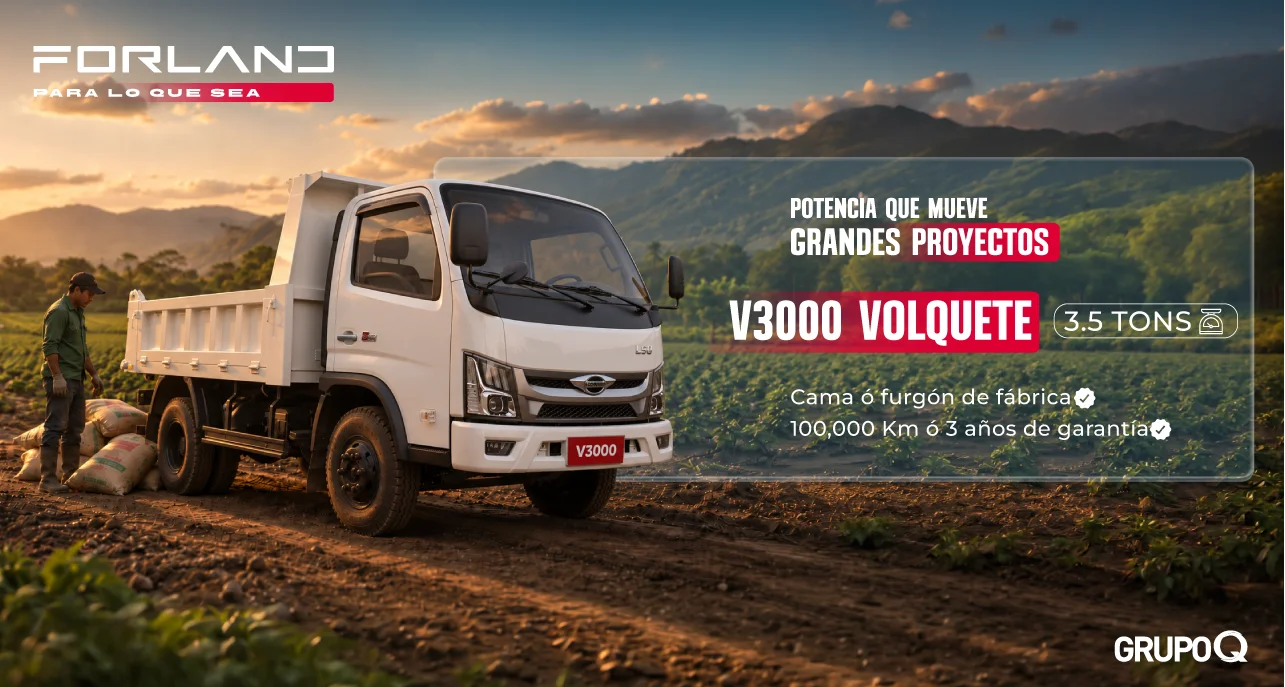 Forland V3000 VOLTEO - 3 TON - FORLAND PARA LO QUE SEA - GRUPO Q