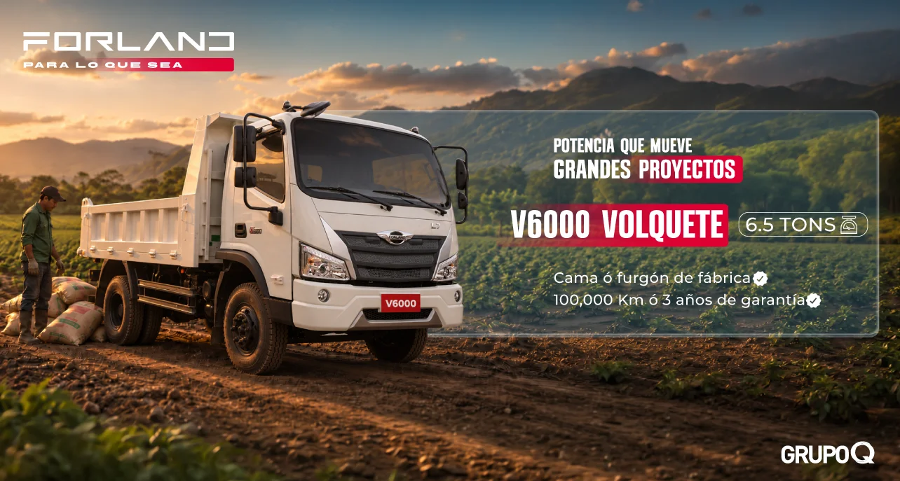 Forland V6000 VOLTEO - 6 TON - FORLAND PARA LO QUE SEA - GRUPO Q