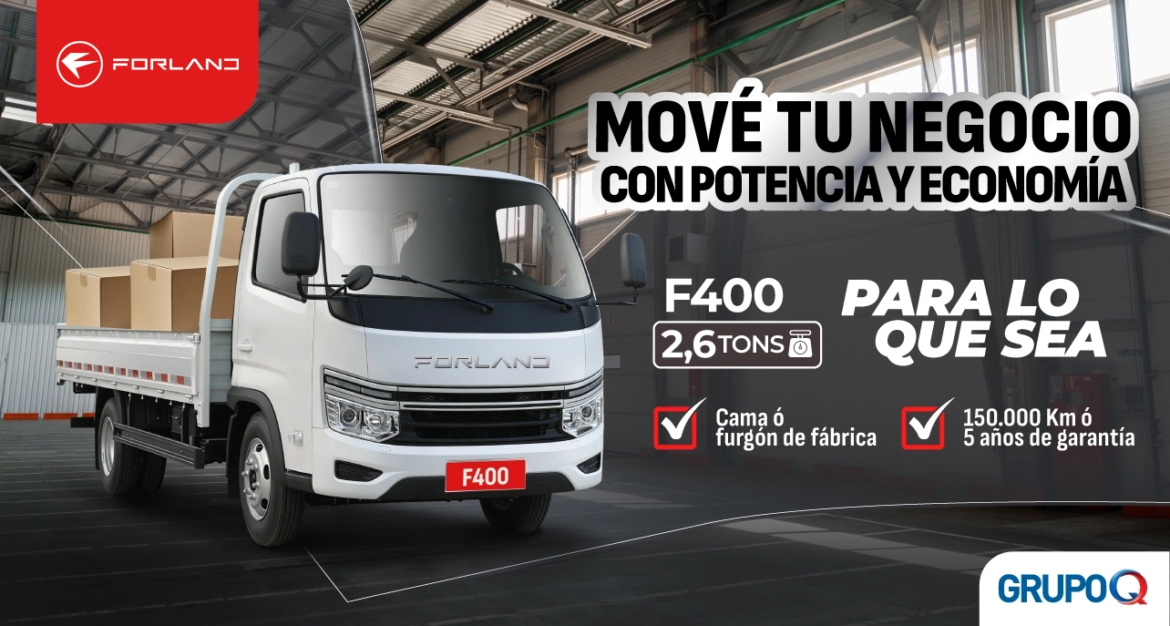 NUEVO Forland F400 Cama El Salvador - Para lo que sea - Capacidad de carga 2.6 Ton - Cama incluida de fábrica - Garantía 5 años o 150000 km - Grupo Q