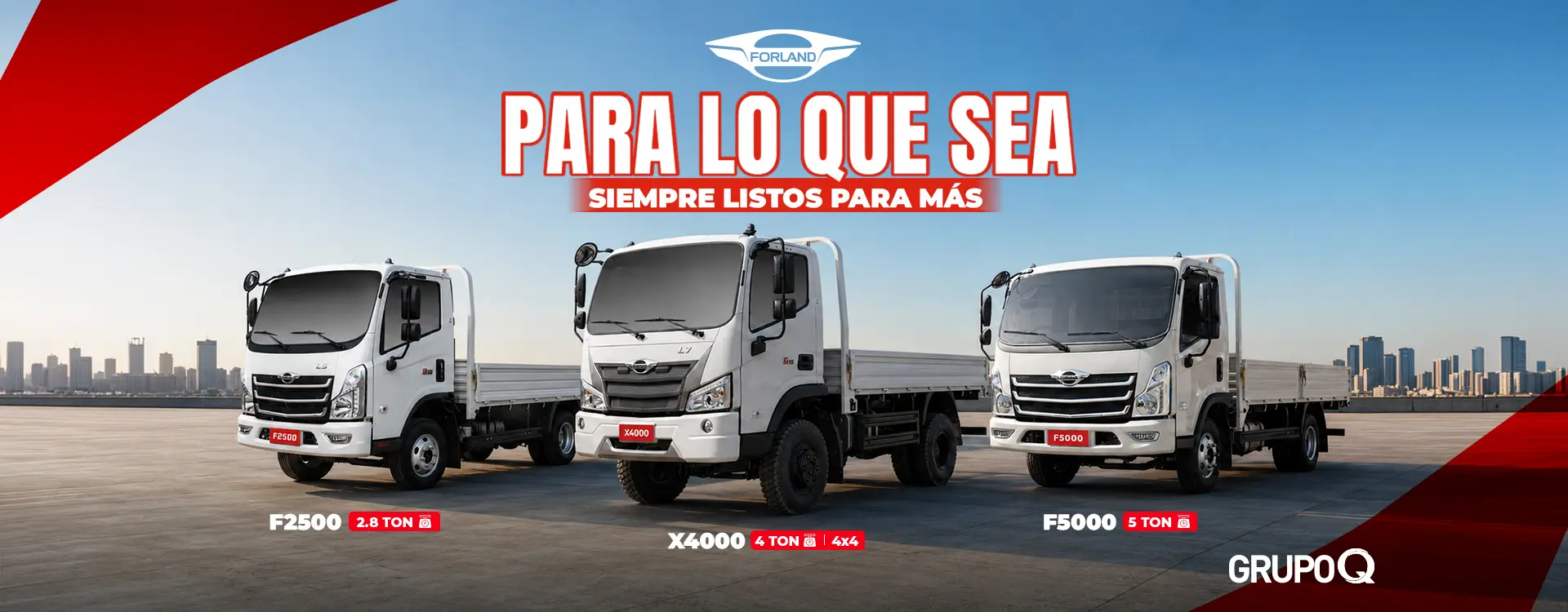 Para lo que sea, Siempre listos para más - Forland El Salvador