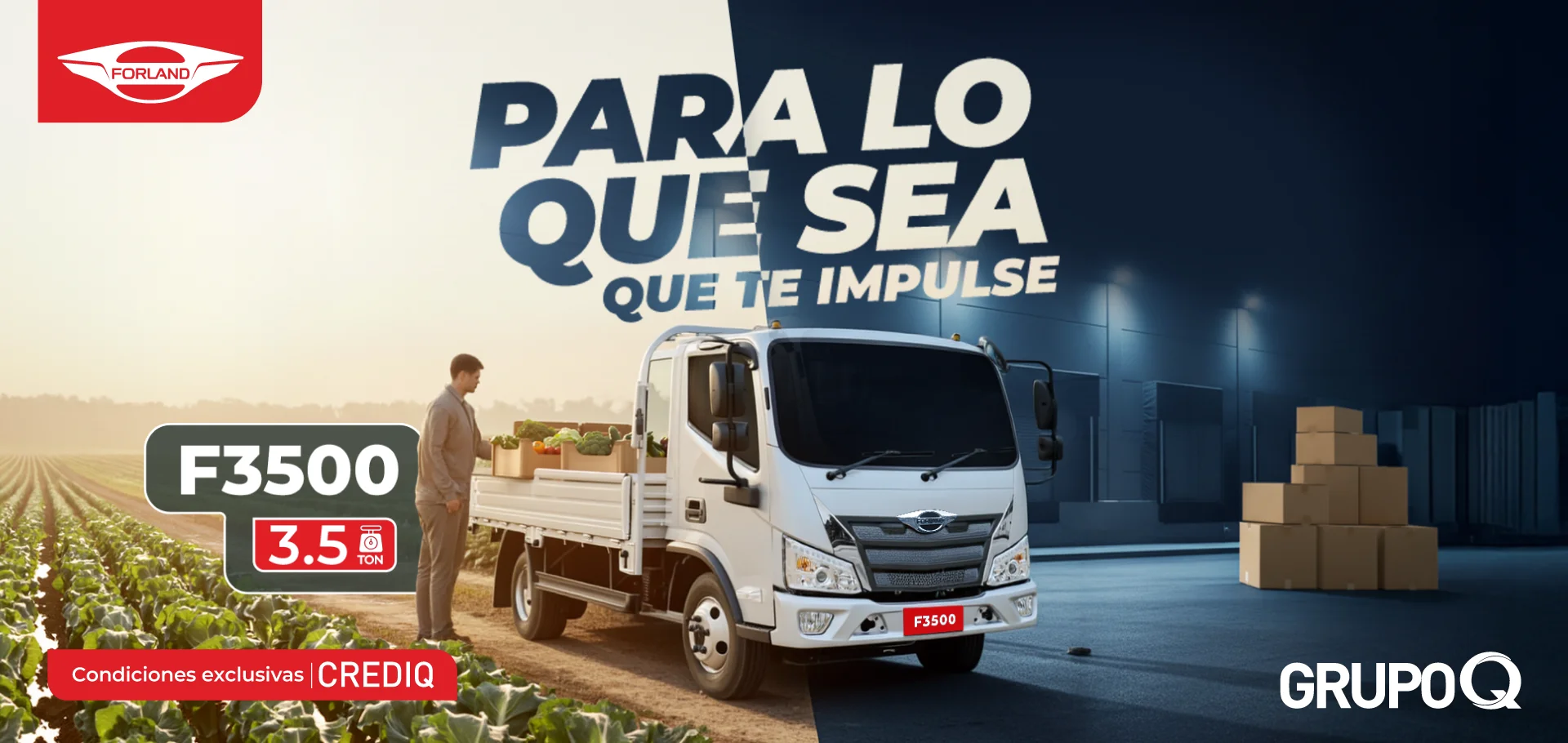 Forland El Salvador | F3500 3.5TON | Condiciones exclusivas CREDIQ