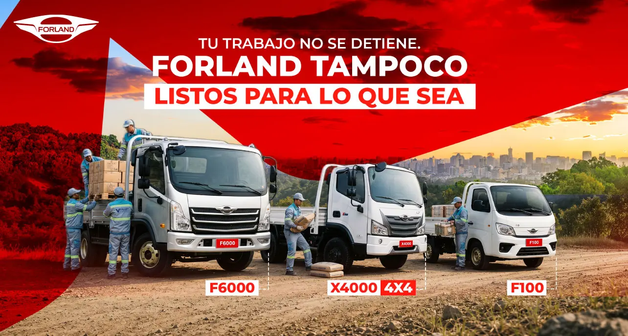 Forland El Salvador | F3500 3.5TON | Condiciones exclusivas CREDIQ
