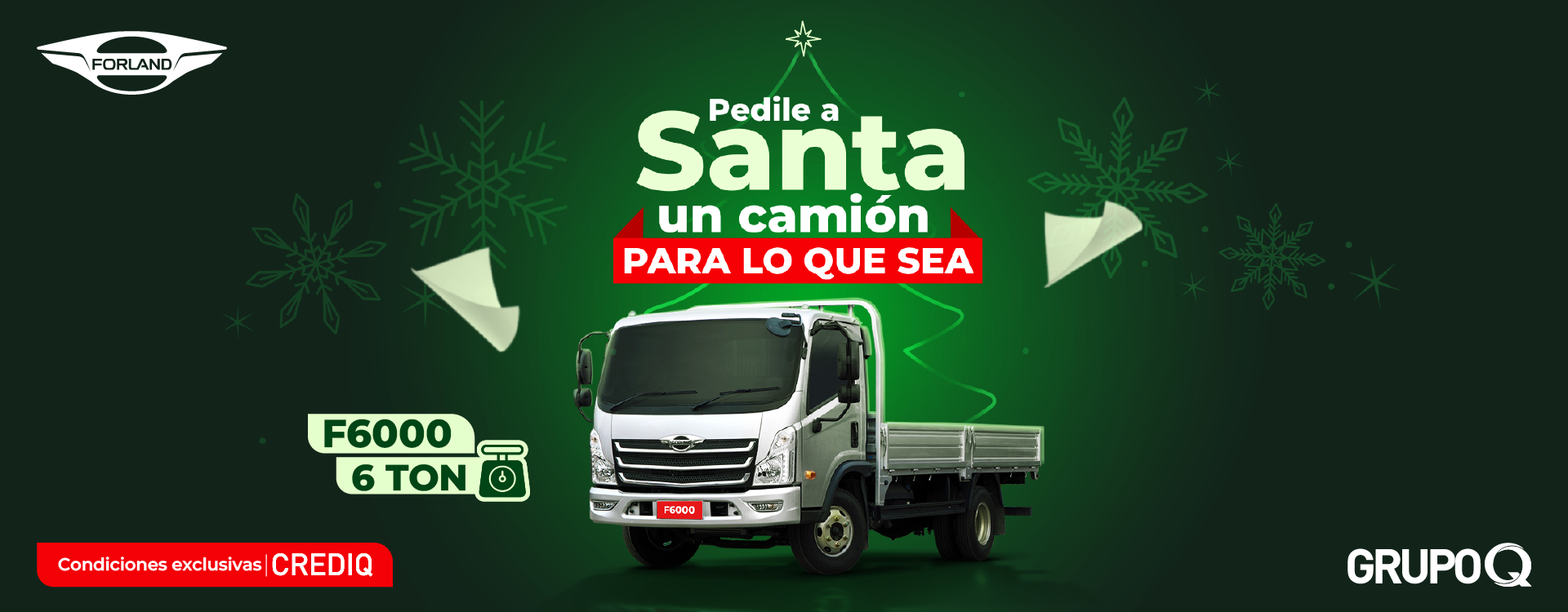 Forland El Salvador | Pedile a Santa un camión para lo que sea